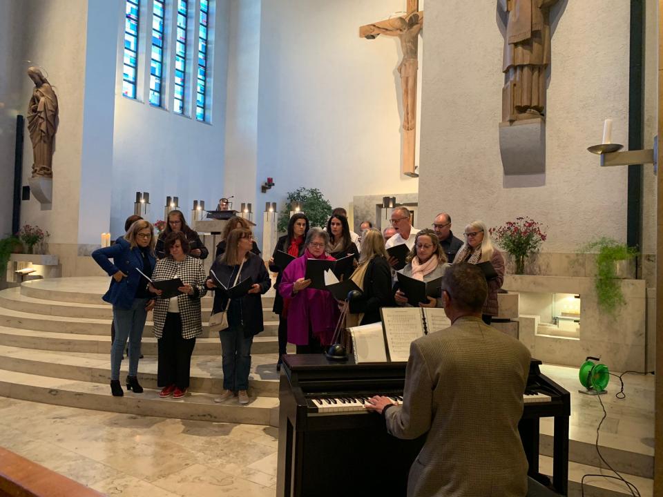 Missa em Flawil com Rancho