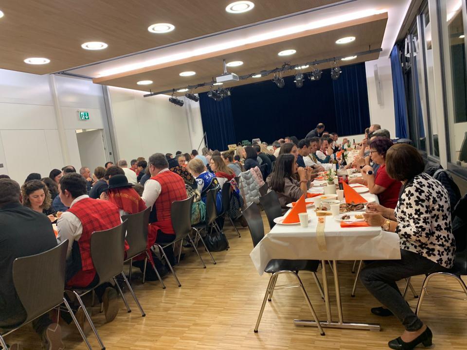 Missa em Flawil com Rancho