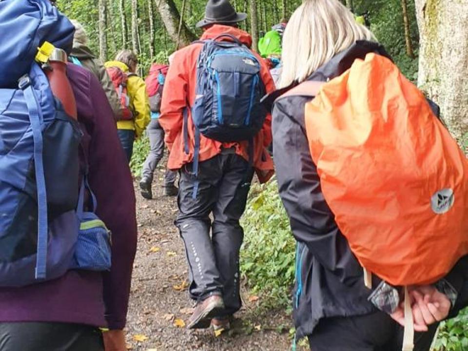 Caminhada Untereggen - St.Georgen