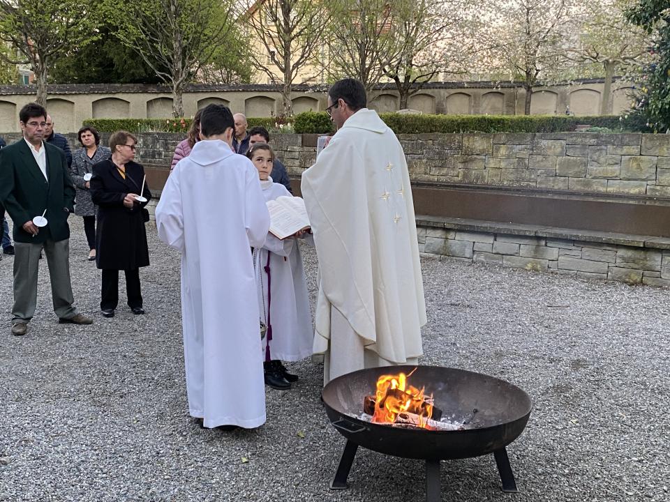 Vigília Pascal em Frauenfeld