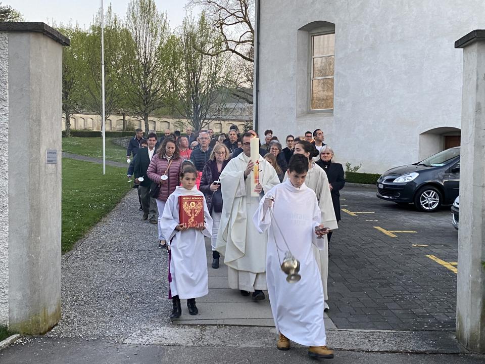 Vigília Pascal em Frauenfeld