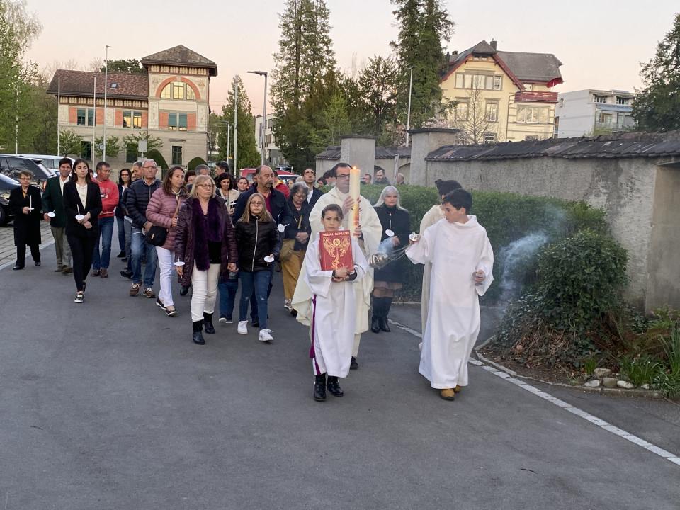 Vigília Pascal em Frauenfeld