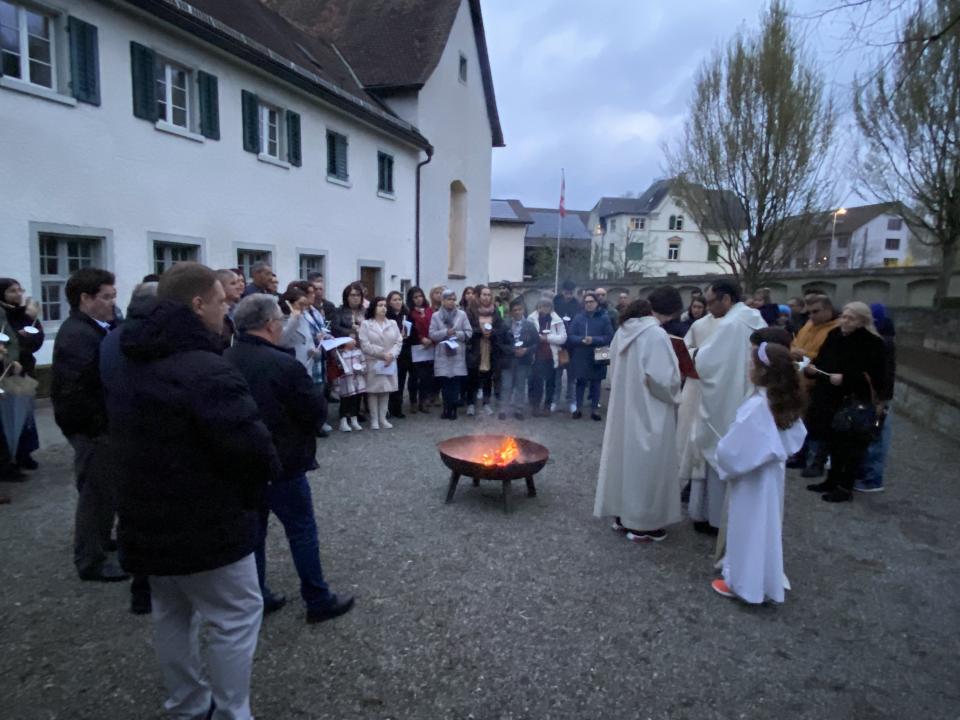 Vigília Pascal em Frauenfeld 2023