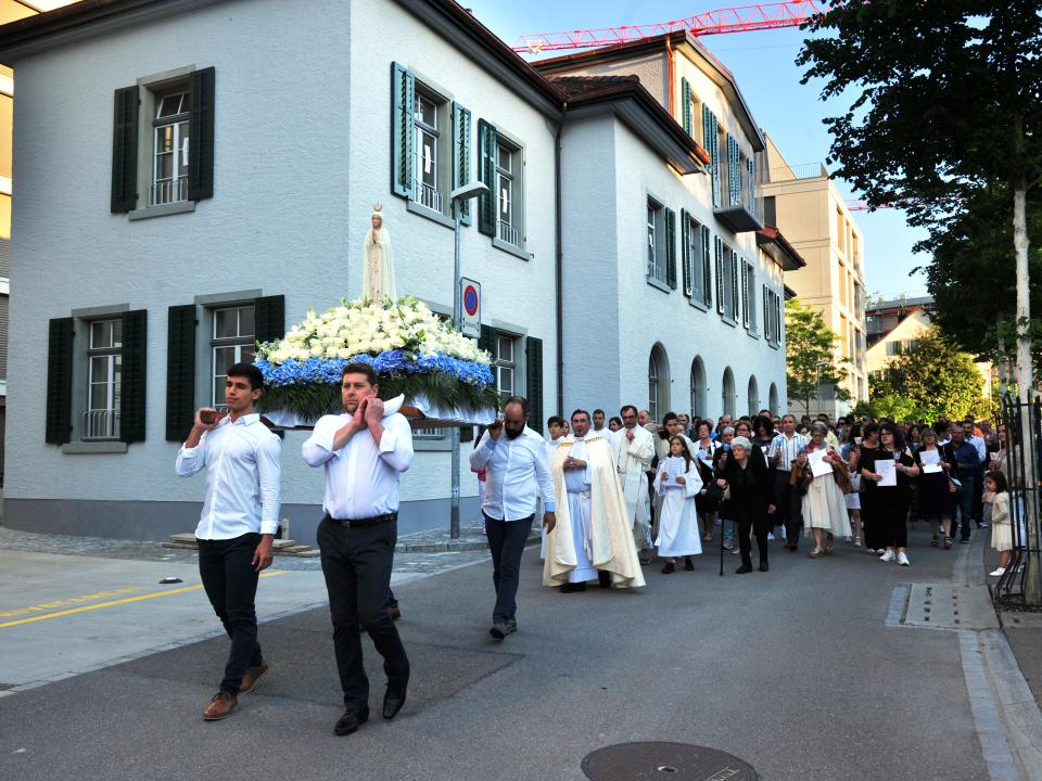 Procissão em Frauenfeld 2022