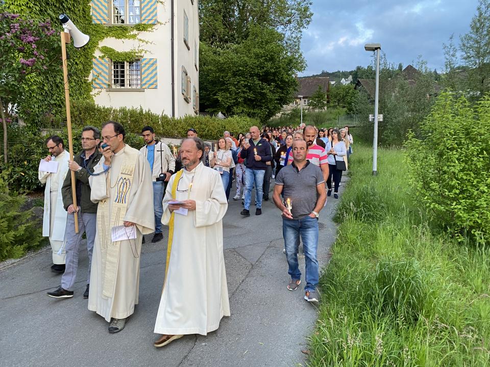 Procissão em Wilen-Wartegg 2022