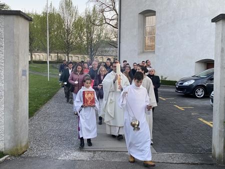 Vigília Pascal em Frauenfeld