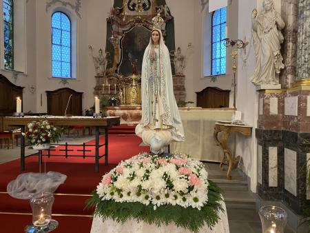 Celebração Mariana em Untereggen - Maio de 2021