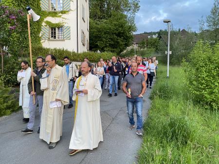 Procissão em Wilen-Wartegg 2022